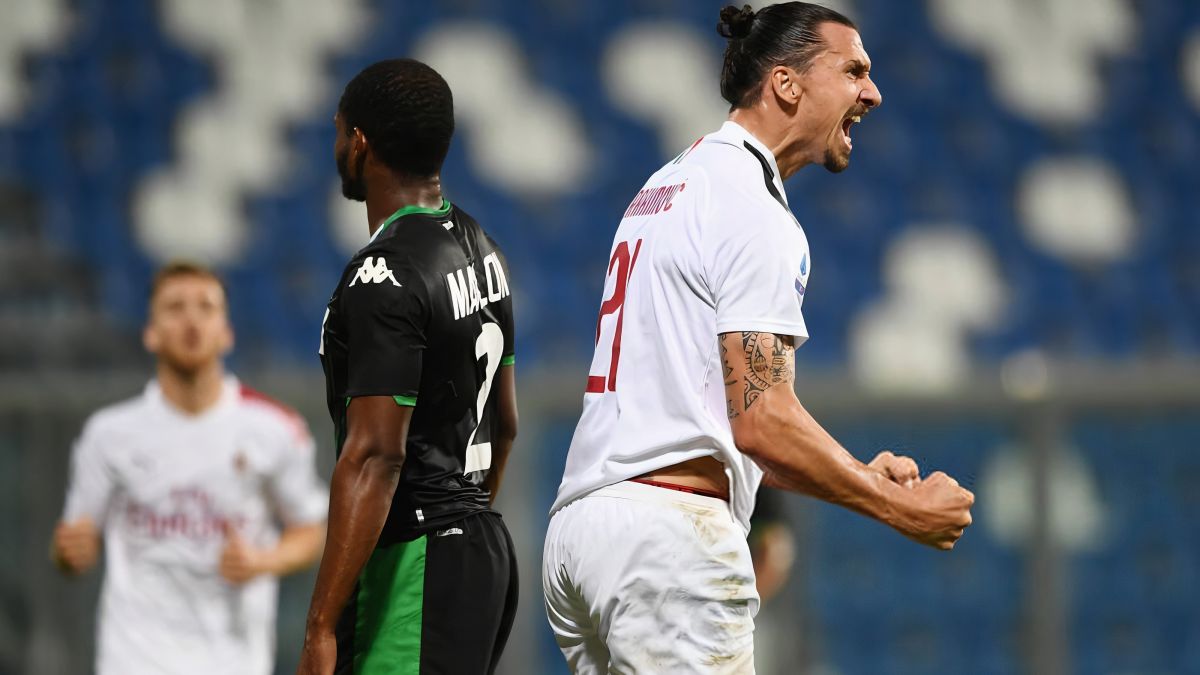 خلاصه بازی ساسولو 1-2 میلان