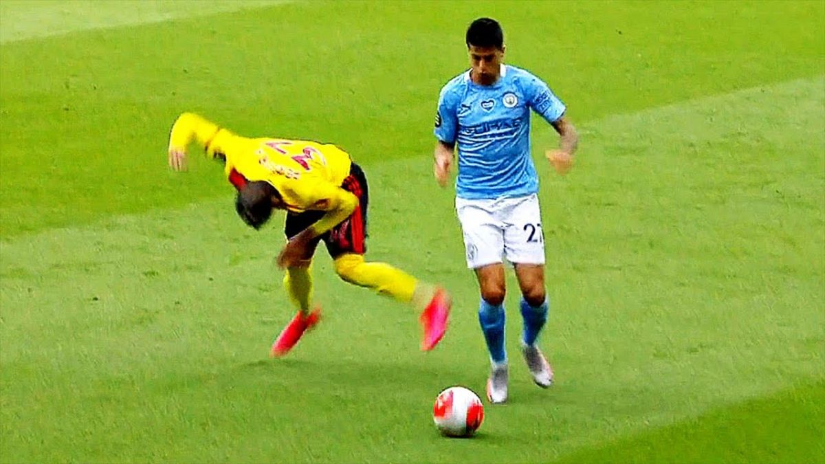 حرکات تکنیکی بازیکنان در بازی منچستر سیتی 4-0 واتفورد