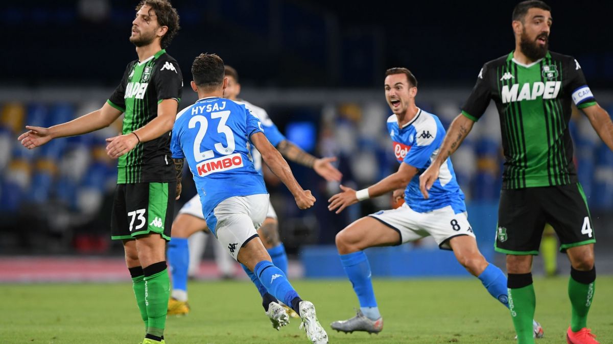 خلاصه بازی ناپولی 2-0 ساسولو