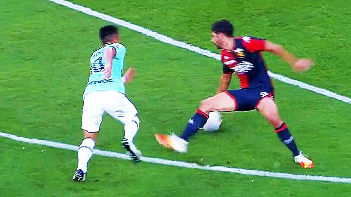 حرکات تکنیکی بازیکنان در بازی جنوا 0-3 اینتر