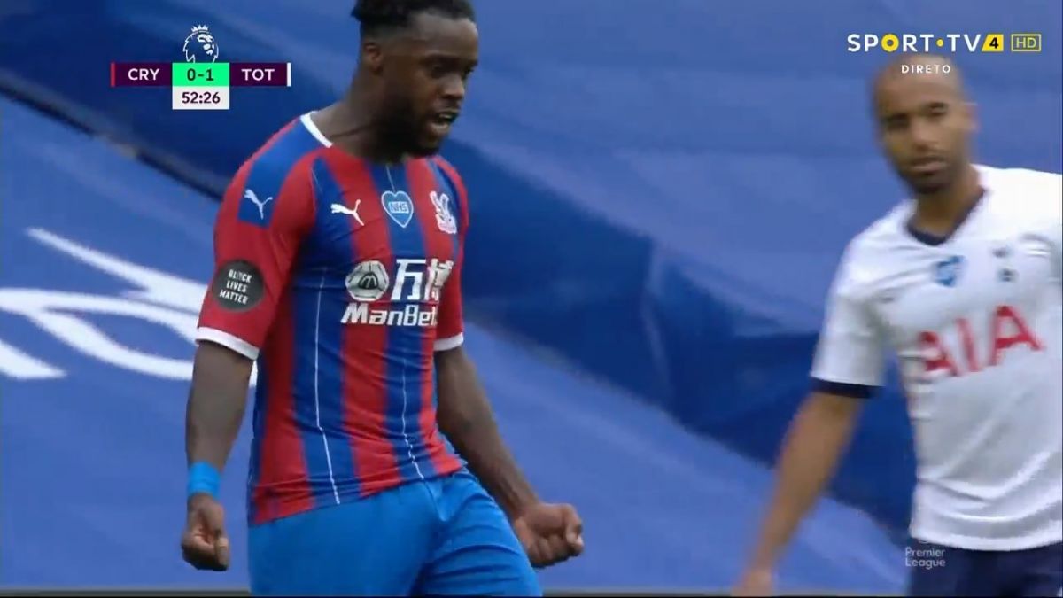 گل اول کریستال پالاس به تاتنهام (جفری شلوپ)