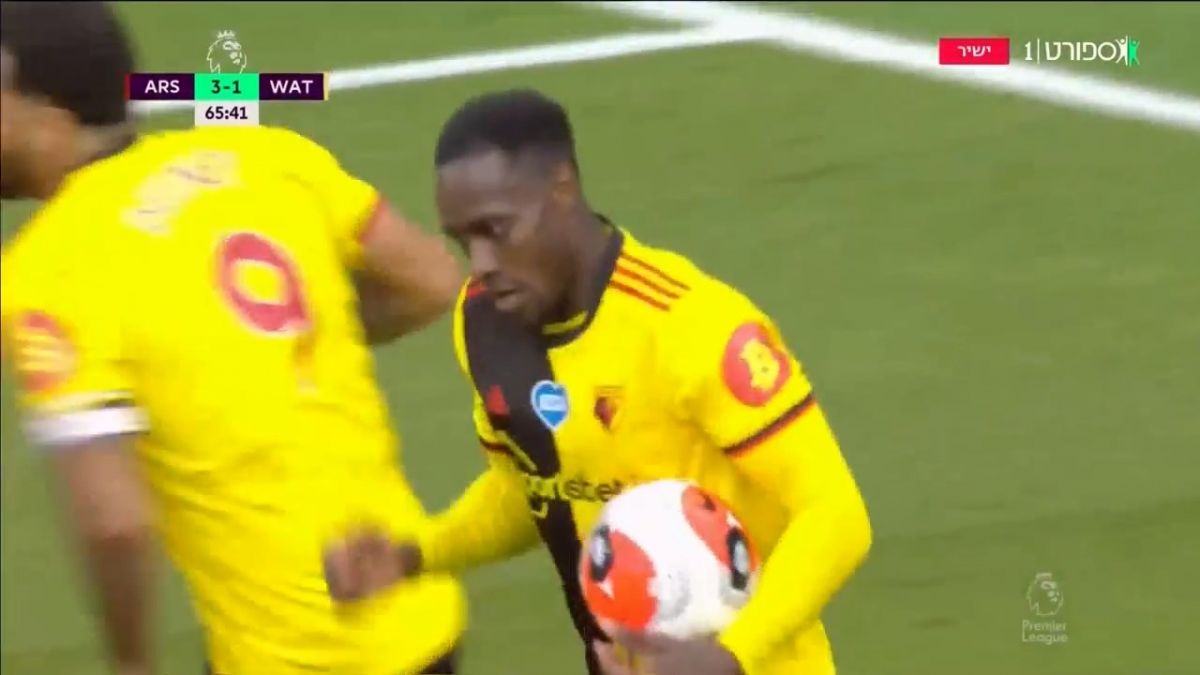 گل دوم واتفورد به آرسنال (ولبک)