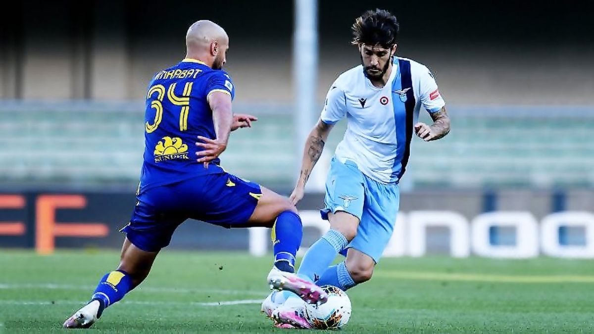 حرکات تکنیکی بازیکنان در بازی هلاس ورونا 1-5 لاتزیو