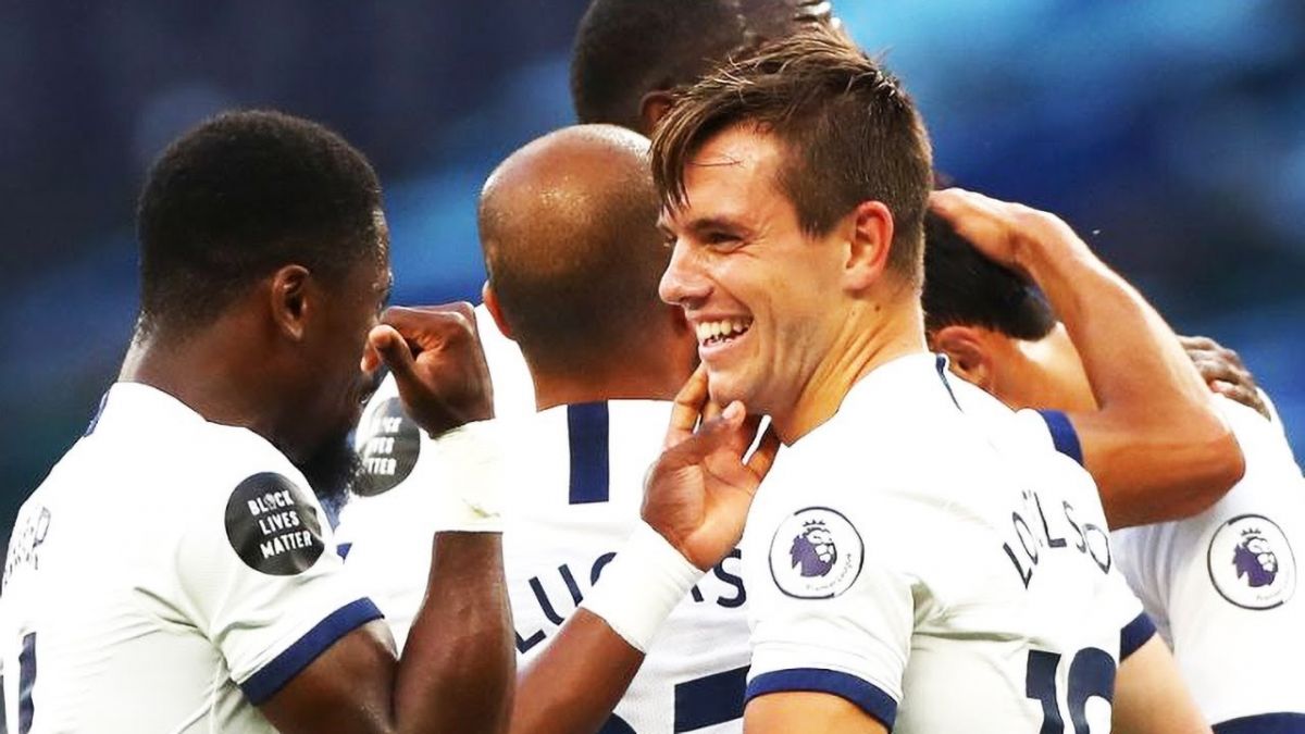 حرکات تکنیکی بازیکنان تاتنهام در ماه جولای 2020