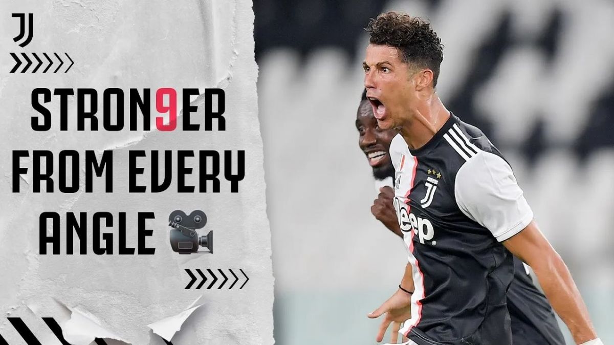 گل رونالدو مقابل سامپدوریا از تمام زوایا