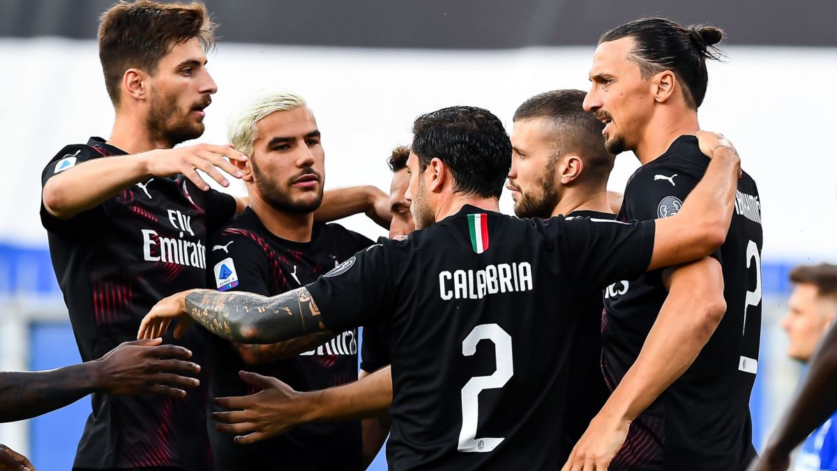 خلاصه بازی سامپدوریا 1-4 میلان