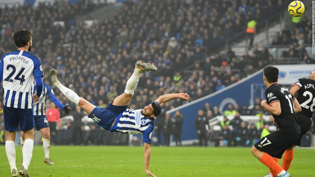 سوپرگلهای برایتون در فصل 2019-20 (گل برگردان جهانبخش)