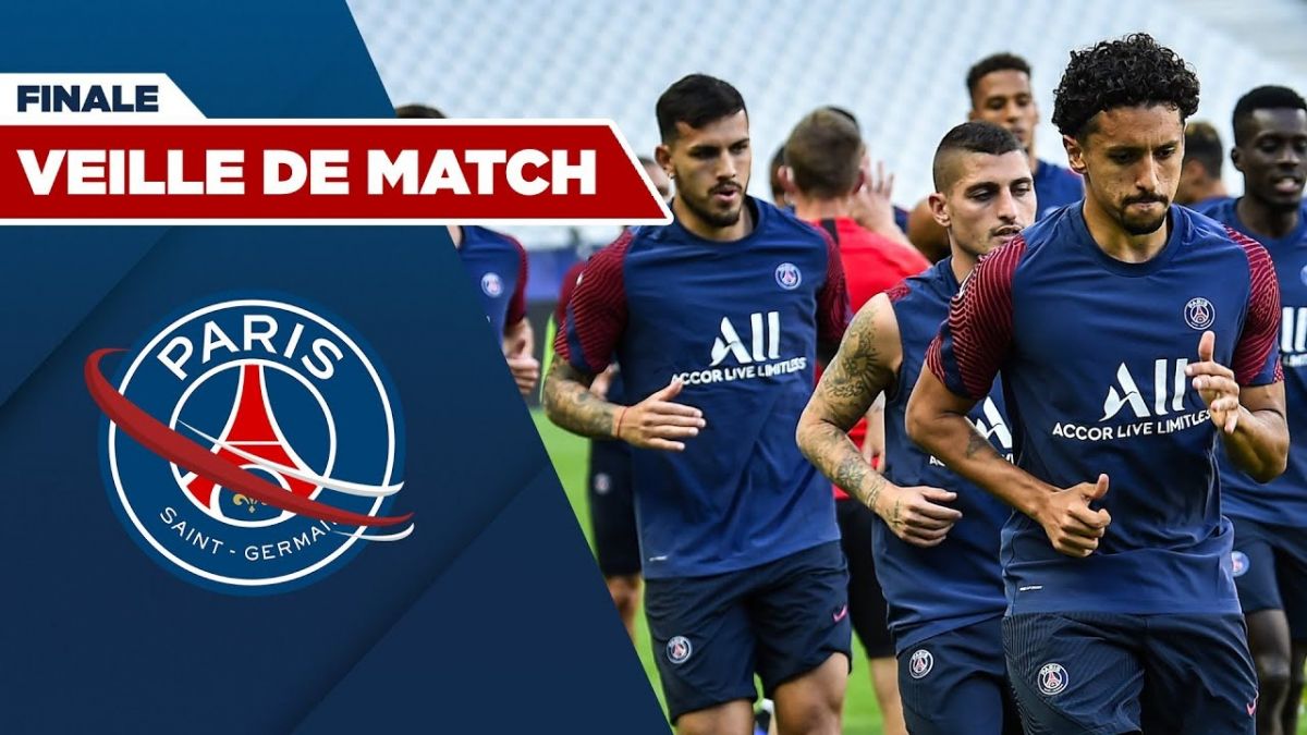 اخرین تمرین پاری سن ژرمن پیش از فینال جام اتحادیه مقابل لیون