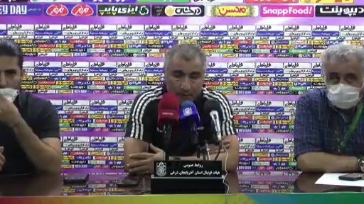 کنفرانس خبری مربیان تراکتور 0-0 پیکان