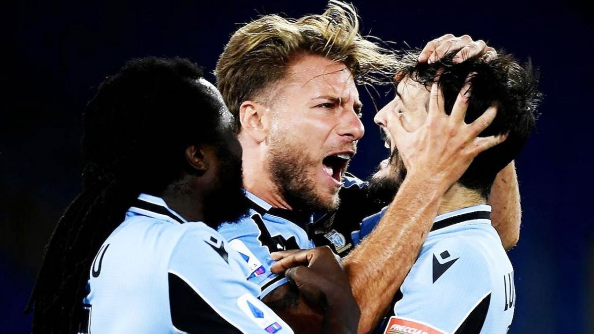 حرکات تکنیکی بازیکنان لاتزیو در ماه جولای 2020