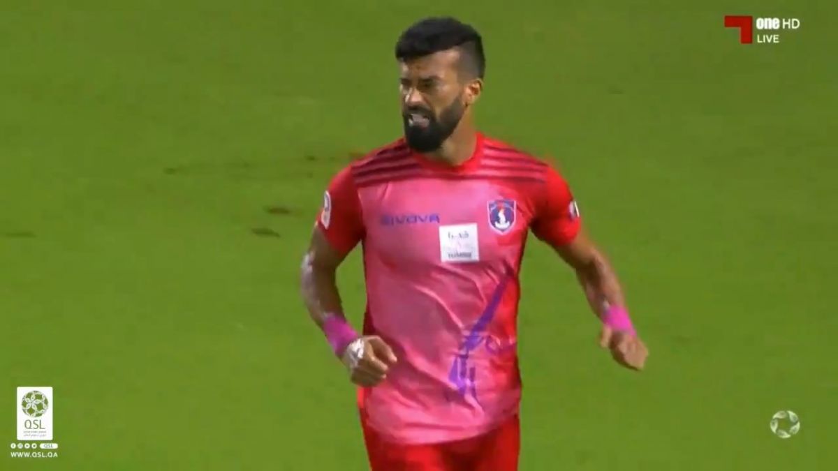 گل الشحانیه به السیلیه توسط رامین رضاییان از روی نقطه پنالتی