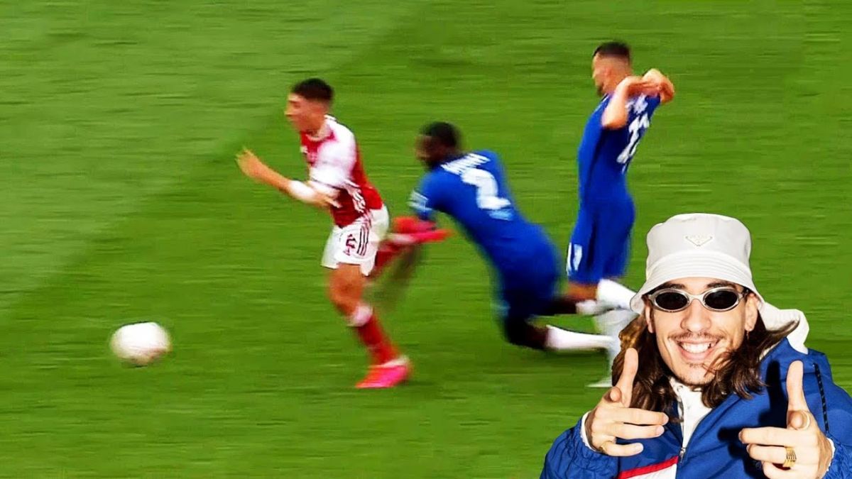 حرکات تکنیکی بازیکنان در بازی آرسنال 2-1 چلسی