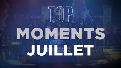 لحظات منتخب پاری سن ژرمن در ماه جولای