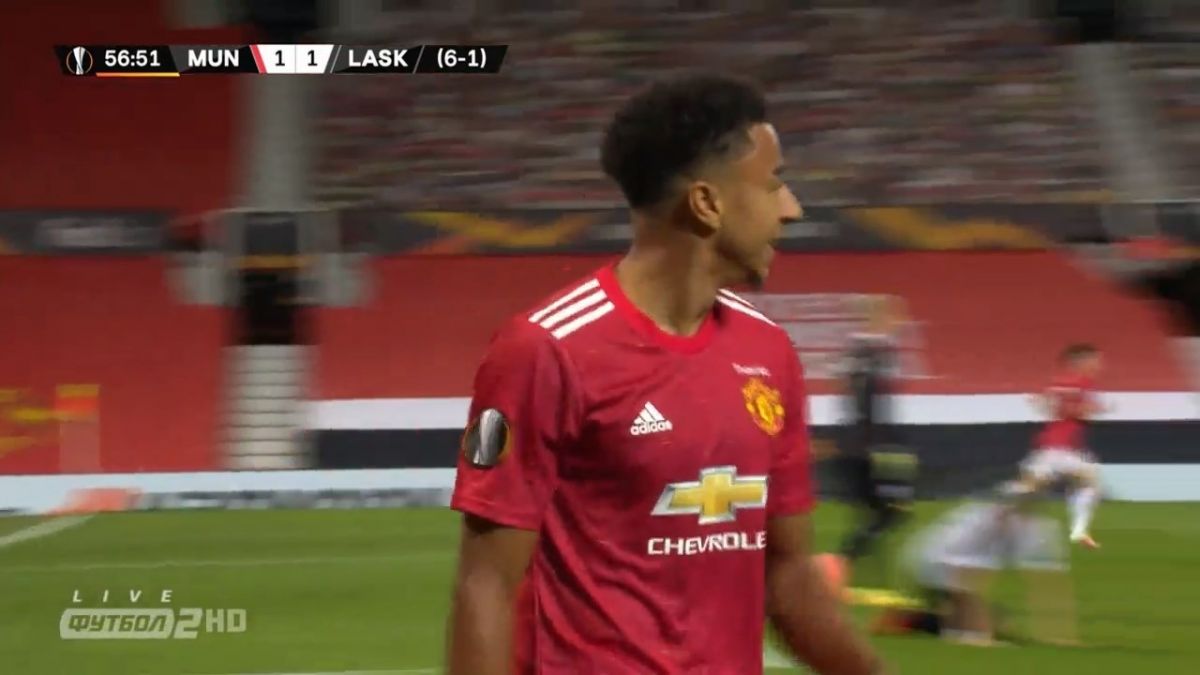 گل اول منچستر یونایتد به لاسک لینز (لینگارد)