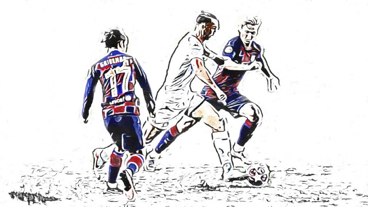 حرکات تکنیکی بازیکنان در بازی بارسلونا 3-1 ناپولی