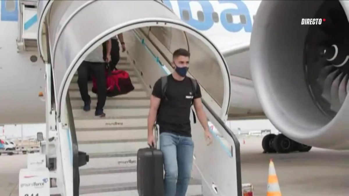 سفر بازیکنان اتلتیکومادرید به لیسبون برای بازی با آربی لایپزیش