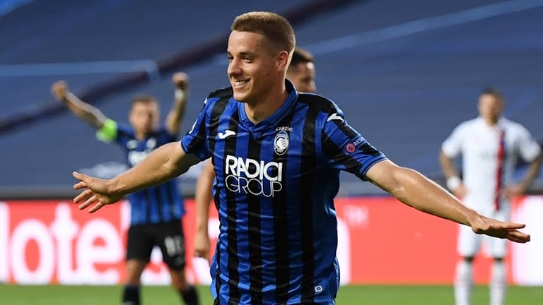 گل اول آتالانتا به پاری سن ژرمن (ماریو پاشالیچ)