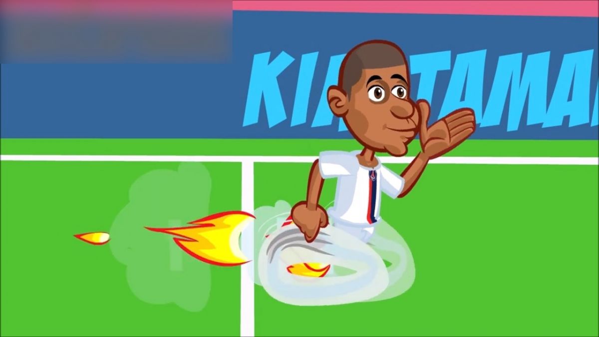 انیمیشن طنز بازی آتالانتا 1-2 پاری سن ژرمن