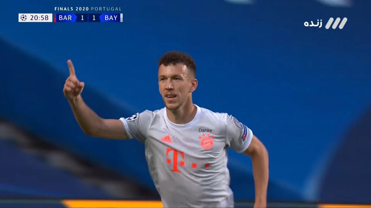 گل دوم بایرن مونیخ به بارسلونا (پریشیچ)