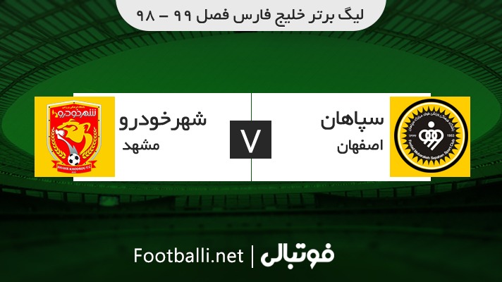 خلاصه بازی سپاهان 2-0 شهر خودرو