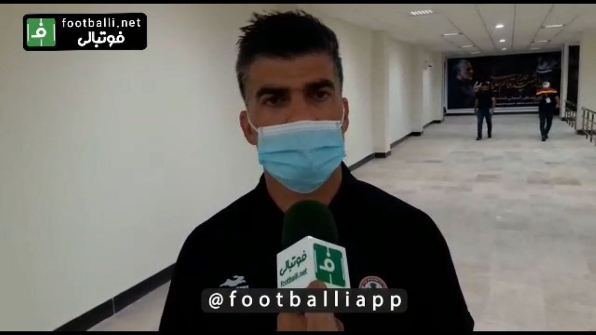 اختصاصی/ صحبت های بازیکنان نساجی و ذوب آهن بعد از پایان بازی