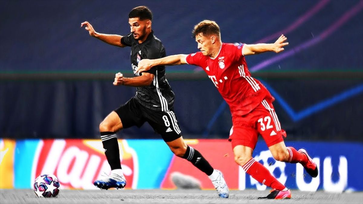 حرکات تکنیکی بازیکنان در بازی بایرن مونیخ 3-0 لیون