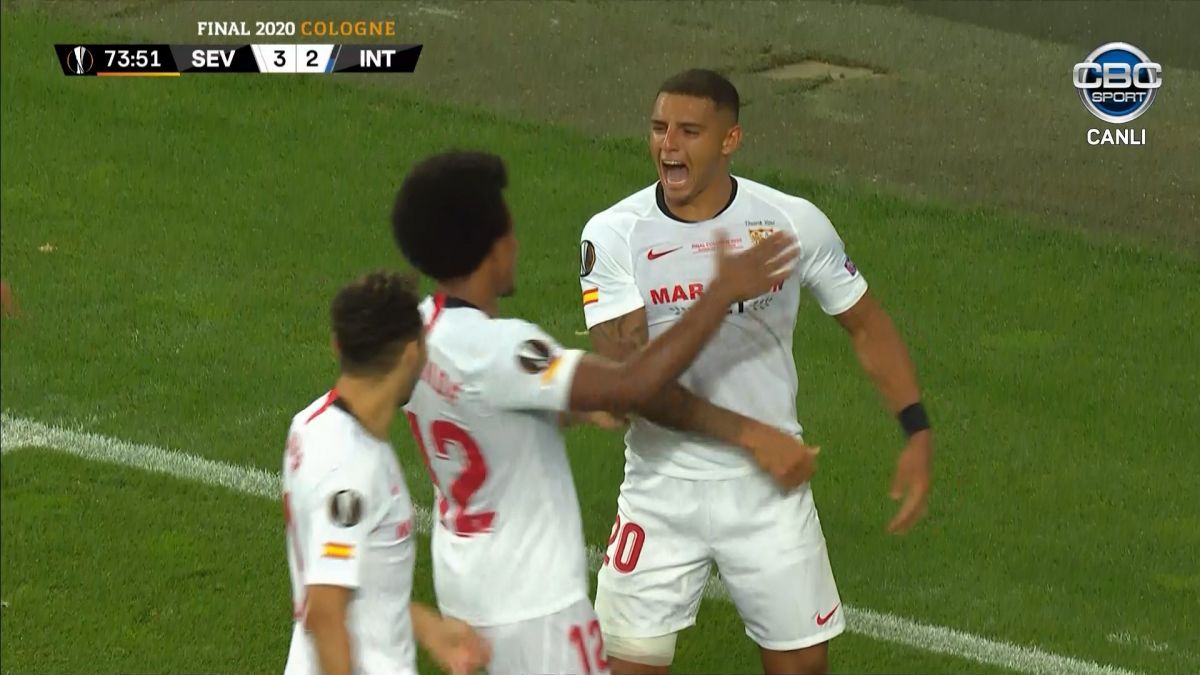 گل سوم سویا به اینتر (دیگو کارلوس)