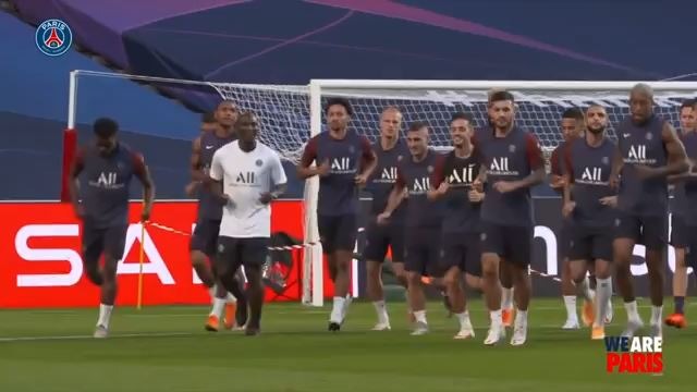 آخرین تمرین پاری سن ژرمن برای تقابل با بایرن مونیخ