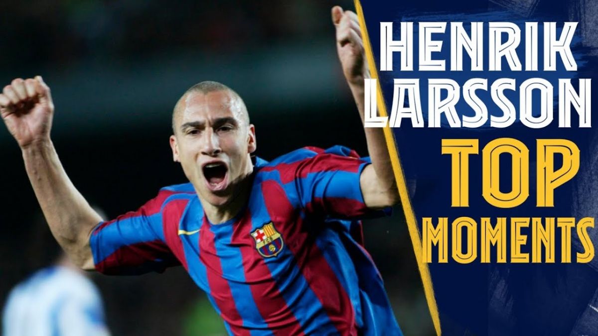 لحظات منتخب هنریک لارسن در بارسلونا