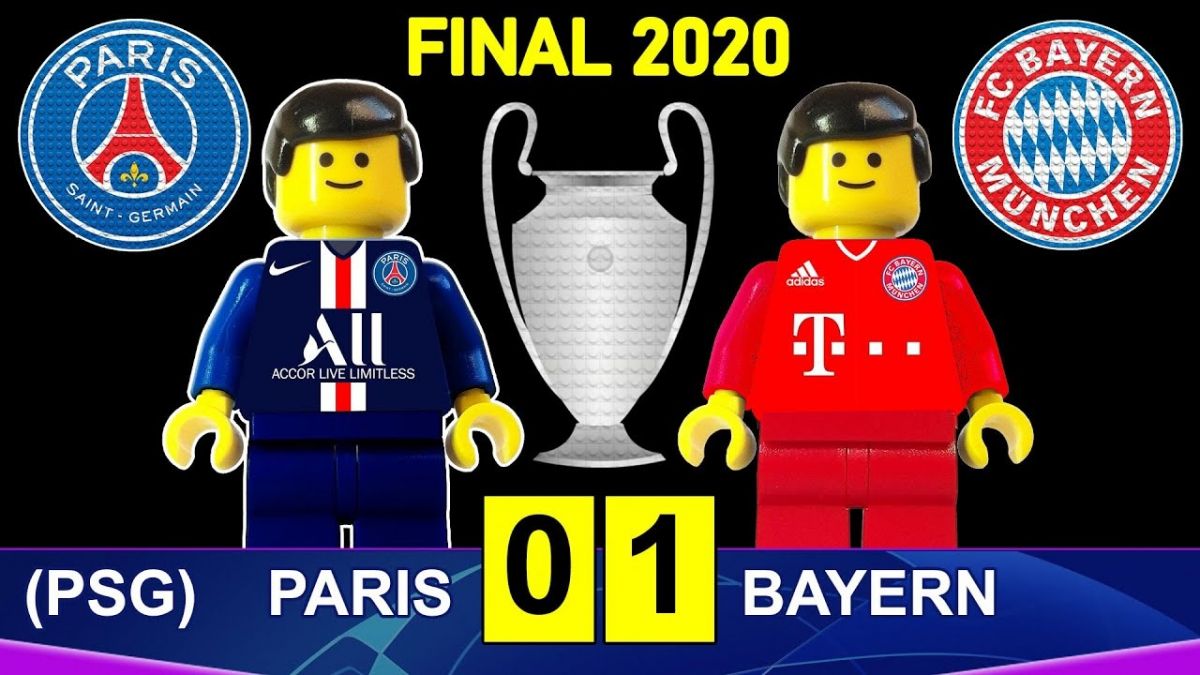 شبیه سازی بازی بایرن مونیخ 1-0 پاری سن ژرمن با عروسک های لگو