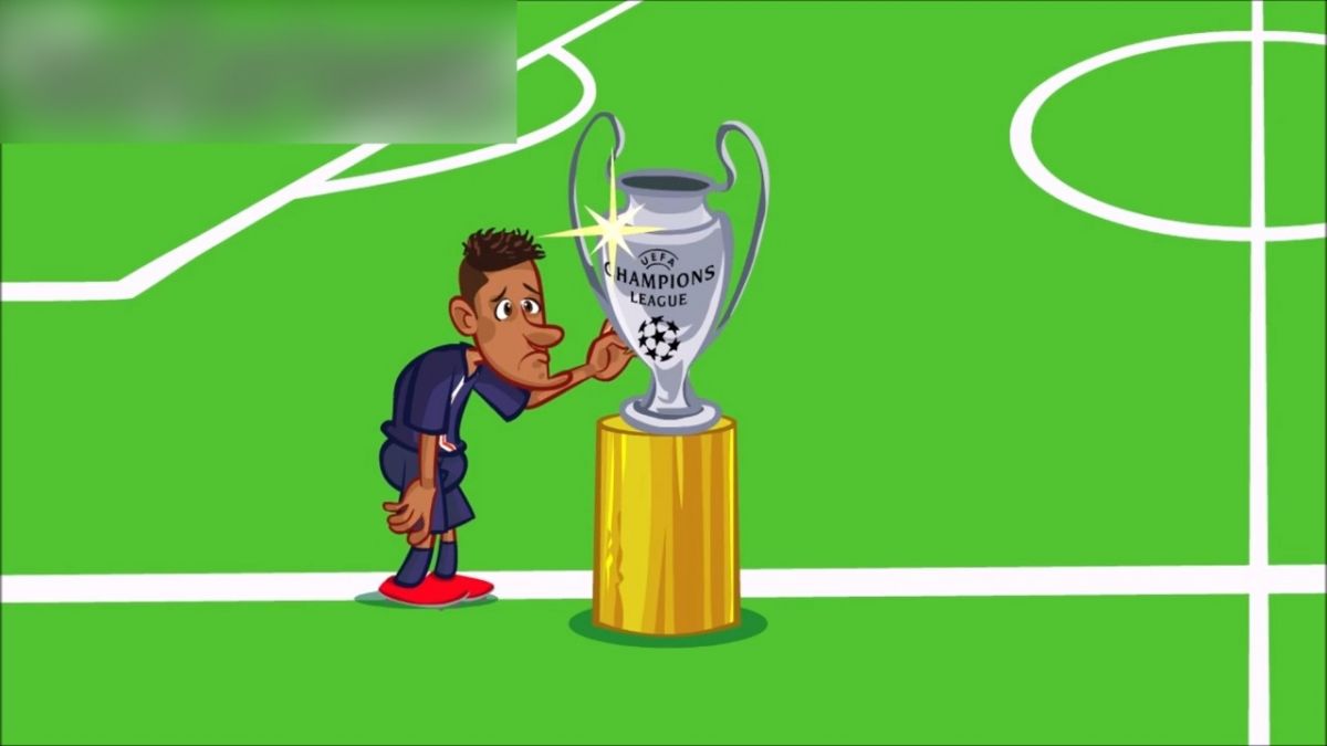 انیمیشن طنز بازی پاری سن ژرمن 0-1 بایرن مونیخ