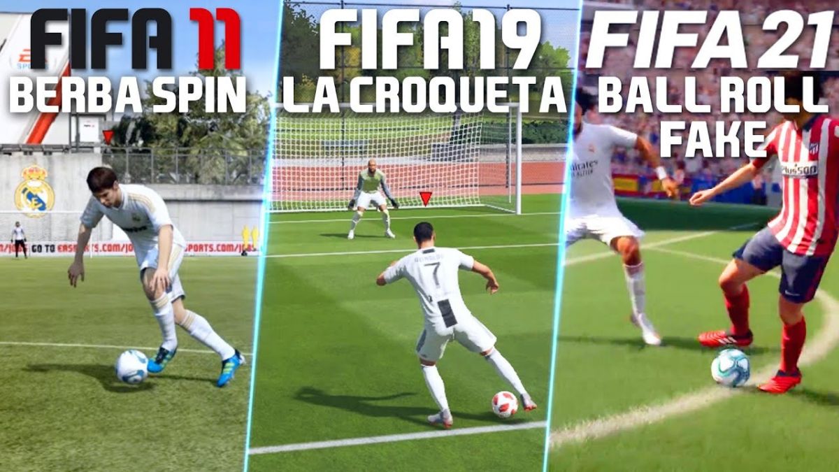 حرکات تکنیکی جدید از فیفا 10 تا فیفا 20