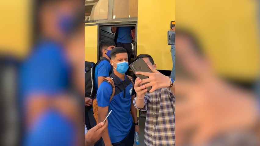 سلفی هواداران استقلال با مهدی قائدی