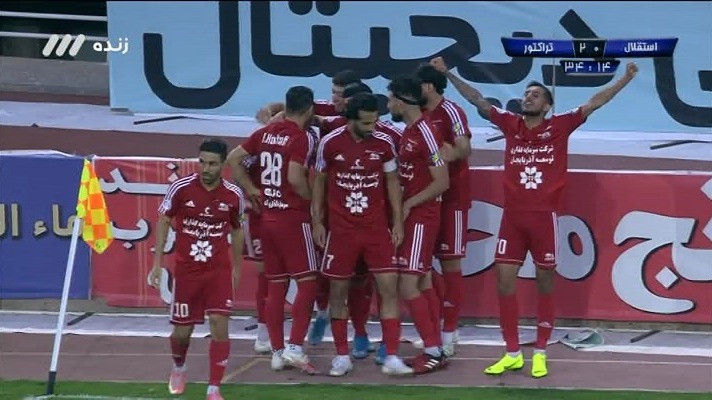 گل دوم تراکتور به استقلال (اشکان دژاگه)