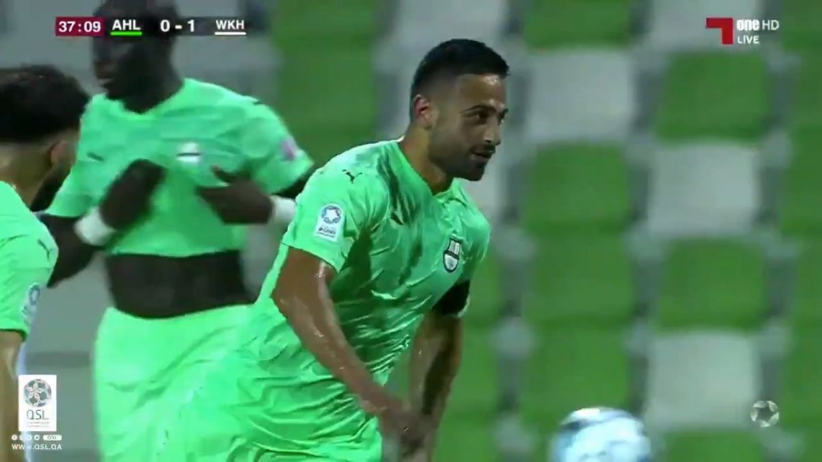 گل اول الاهلی به الوکره توسط امید ابراهیمی