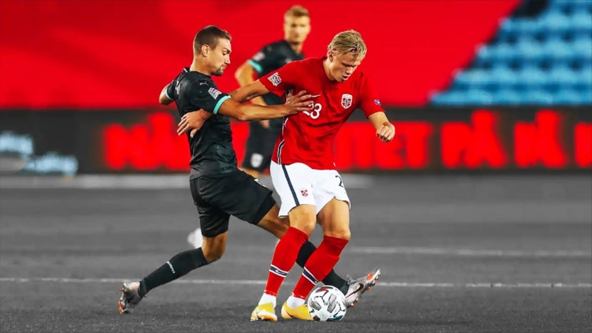 حرکات تکنیکی بازیکنان در بازی اتریش 2-1 نروژ