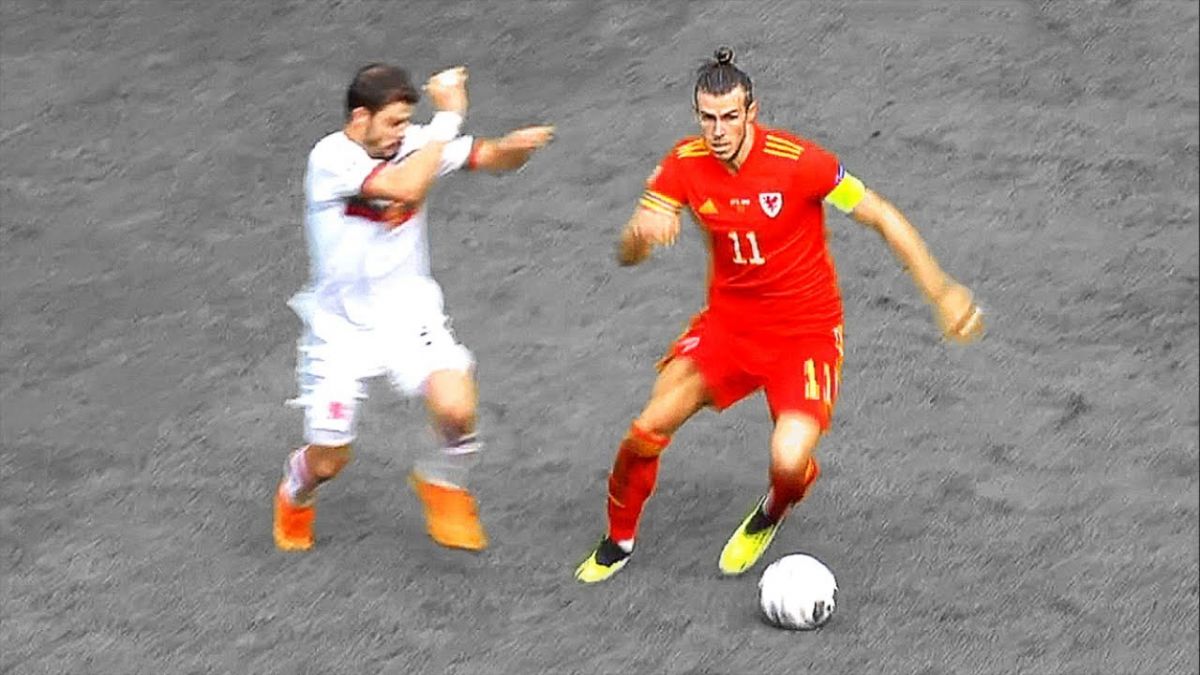 حرکات تکنیکی بازیکنان در بازی ولز 1-0 بلغارستان