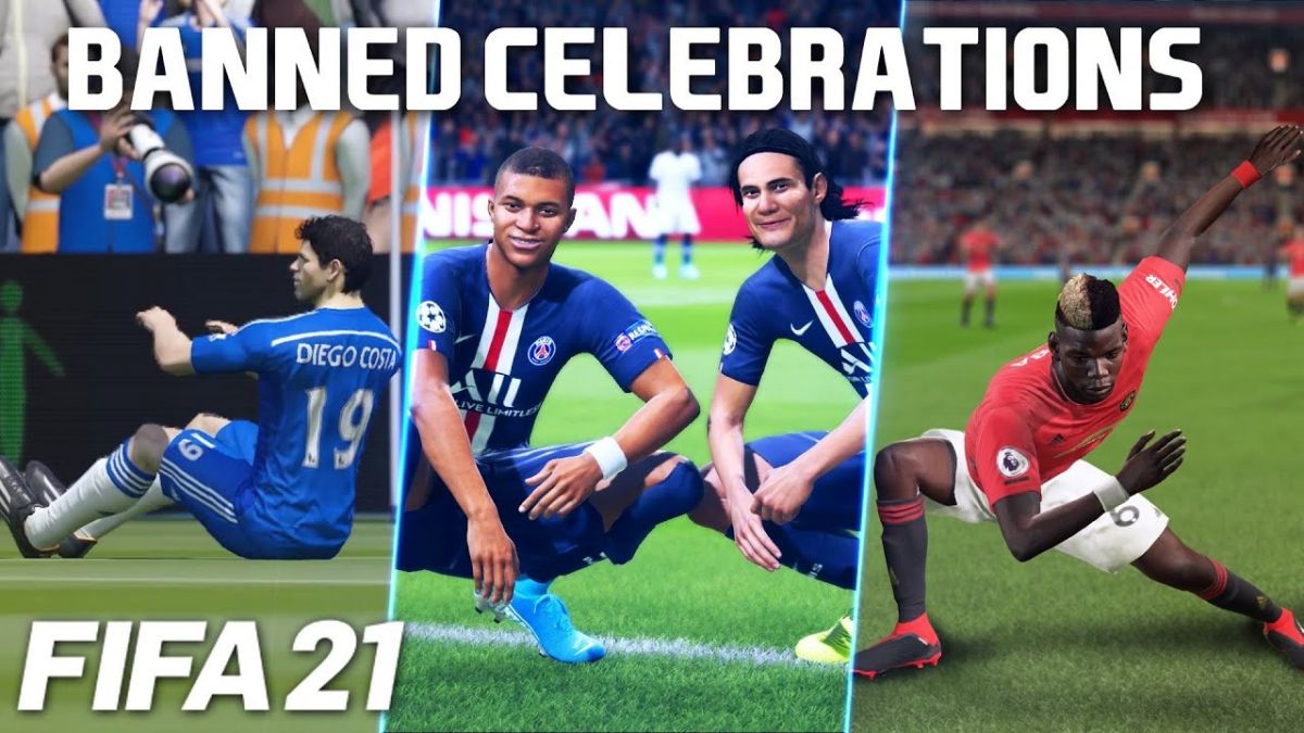 شادی گل های حذف شده از بازی Fifa 21