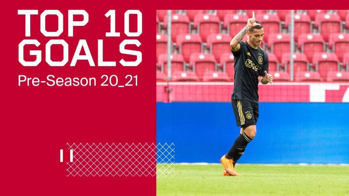 10 گل برتر آژاکس در بازی های پیش فصل 21-2020