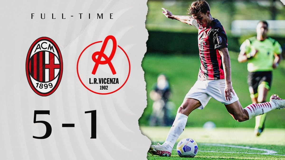 خلاصه بازی میلان 5-1 ویچنزا