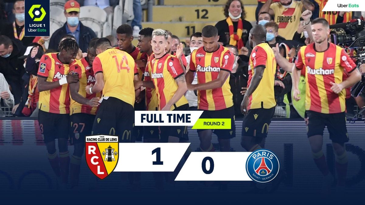 خلاصه بازی لانس 1-0 پاری سن ژرمن