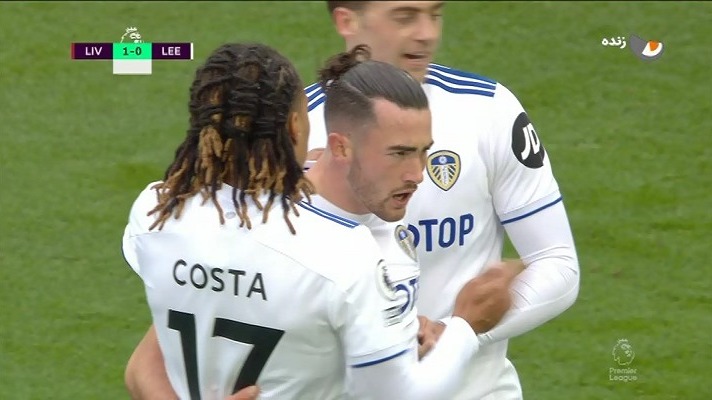 گل اول لیدز یونایتد به لیورپول (هریسون)