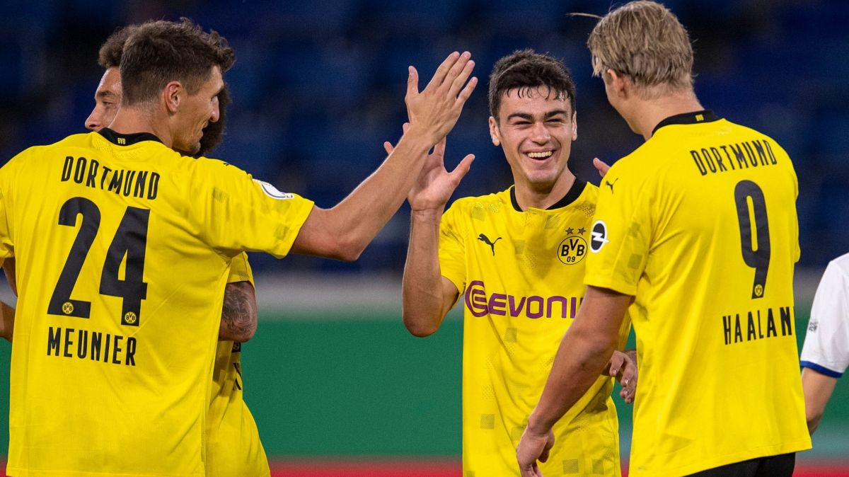 خلاصه بازی دویسبورگ 0-5 دورتموند (جام حذفی)