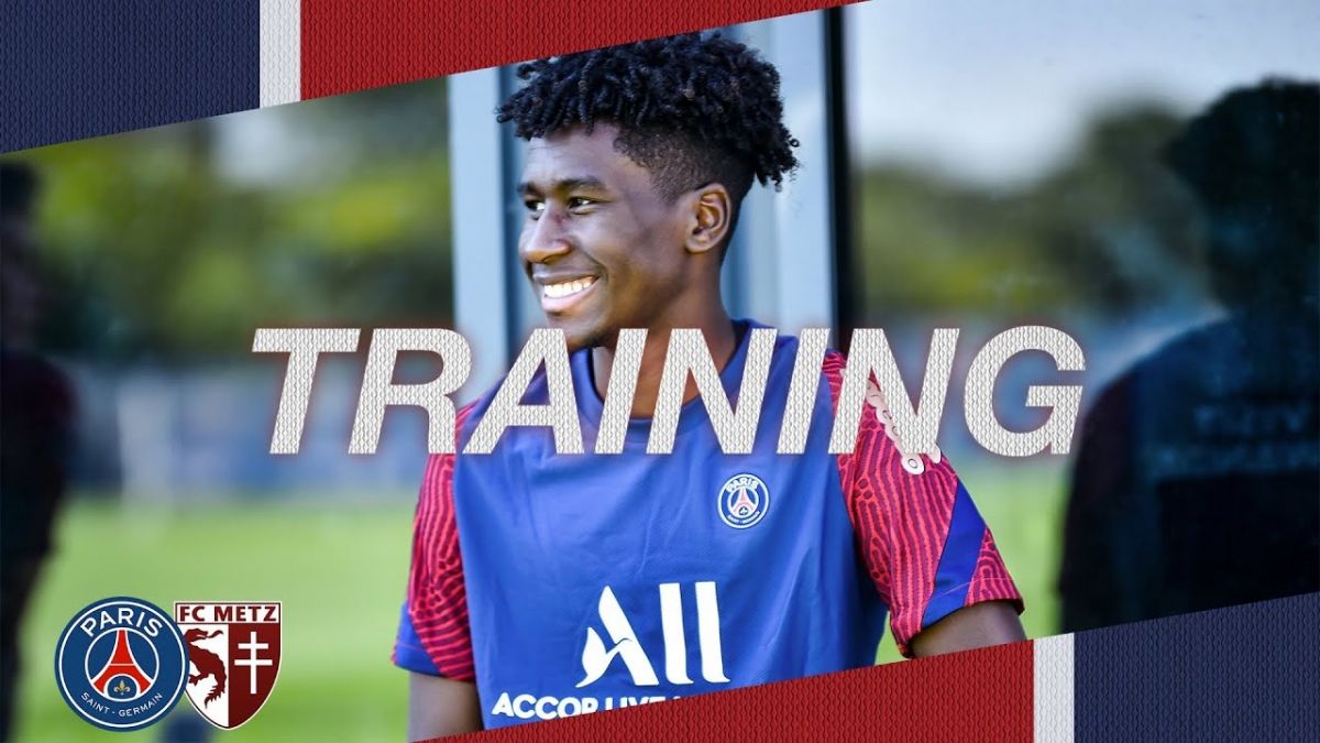 آخرین تمرین پاری سن ژرمن پیش از بازی با متز