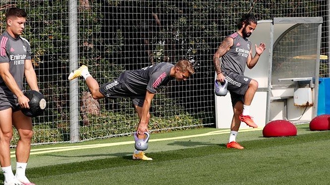 تمرین امروز رئال مادرید (26 شهریور)