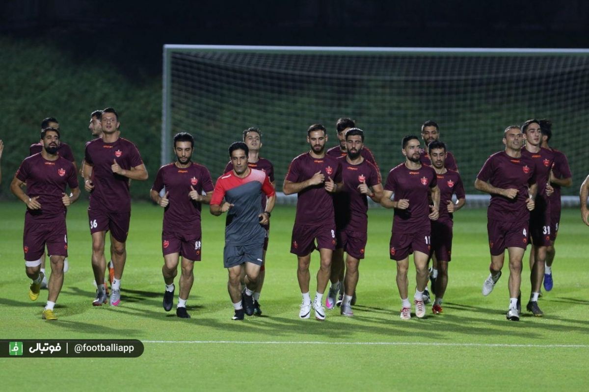 گزارش تصویری/ تمرینات پرسپولیس در قطر، 26 شهریور 99