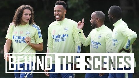 تمرین آرسنال برای بازی با وستهام (27 شهریور)