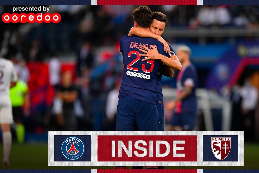 حواشی بازی پاری سن ژرمن 1-0 متز از نگاه دوربین پاریسی ها