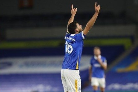 گل دوم برایتون به پورتسموث (سوپرگل وحشتناک علیرضا جهانبخش)