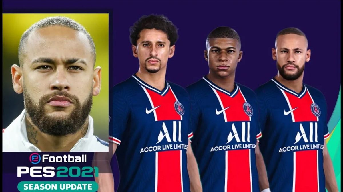 چهره و قدرت بازیکنان پاری سن ژرمن در PES 2021